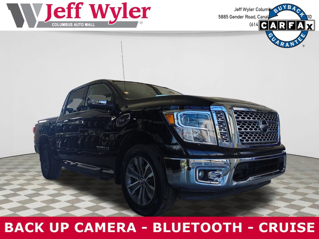 Used 2017 Nissan Titan 4x4 Crew Cab SL Truck Crew Cab