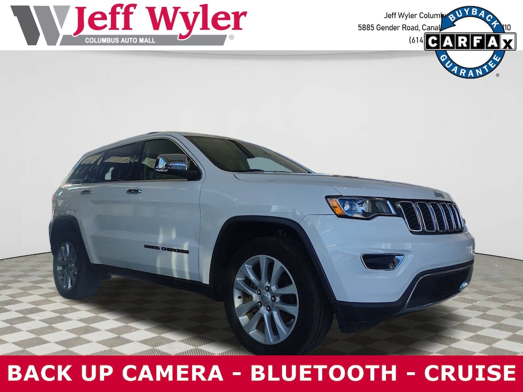 Used 2017 Jeep Grand Cherokee Limited 4x4 SUV
