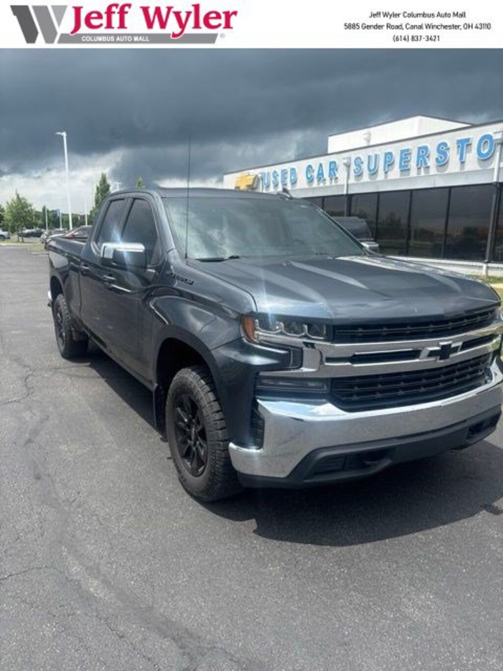 Used 2019 Chevrolet Silverado 1500 4WD Double Cab 147 LT Truck Double Cab