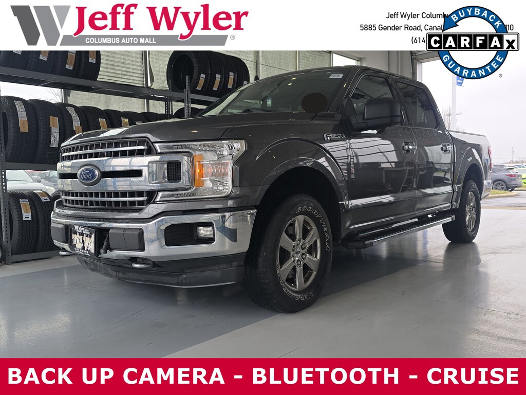 Used 2019 Ford F-150 XLT 4WD SuperCrew 5.5 Box Truck SuperCrew Cab
