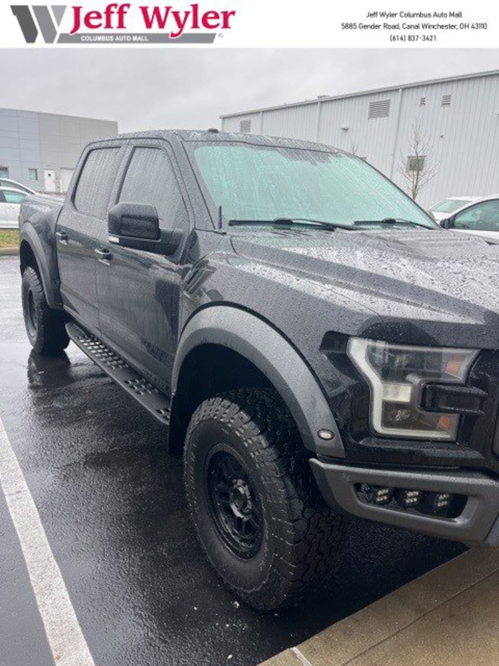 Used 2018 Ford F-150 Raptor 4WD SuperCrew 5.5 Box Truck SuperCrew Cab