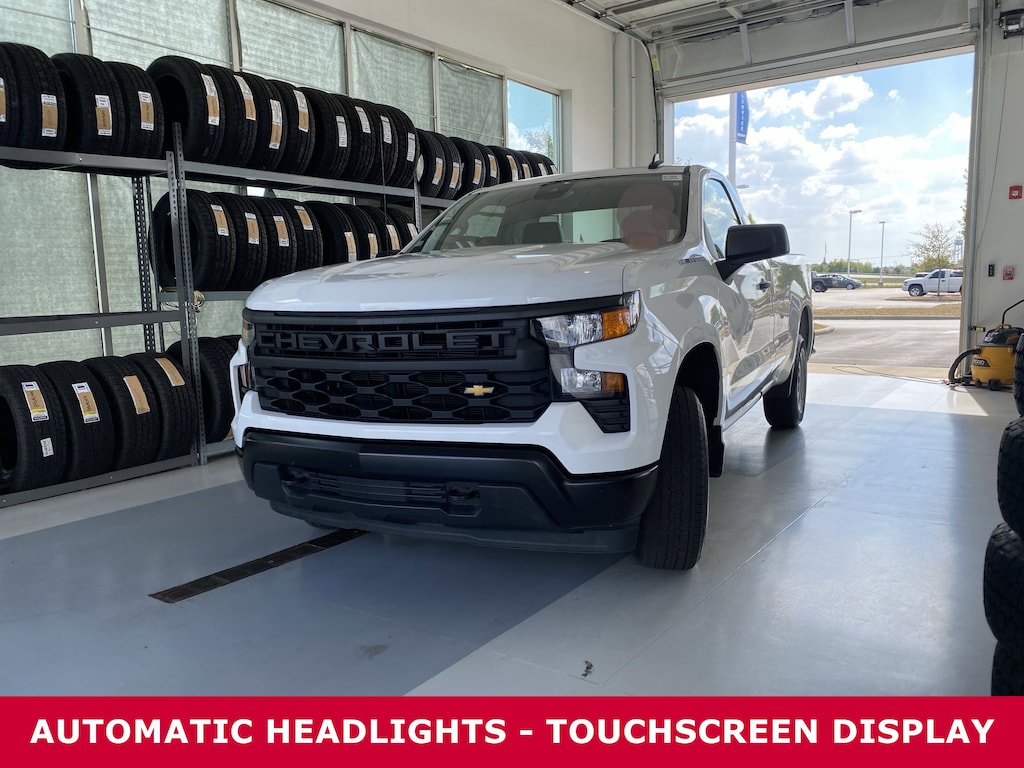 Used 2024 Chevrolet Silverado 1500 4WD Reg Cab 140 Work Truck Truck Regular Cab
