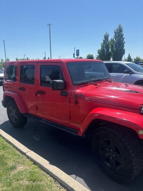 Used 2015 Jeep Wrangler Unlimited Sahara with VIN 1C4BJWEG0FL637475 for sale in Canal Winchester, OH