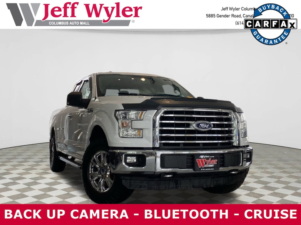 Used 2017 Ford F-150 XLT 4WD SuperCab 6.5 Box Truck SuperCab Styleside