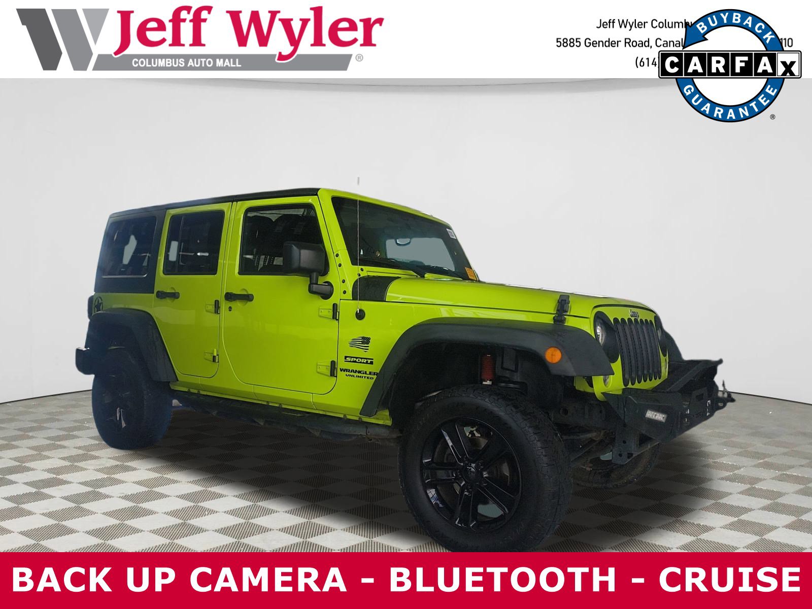 2017 Jeep Wrangler Unlimited Sport