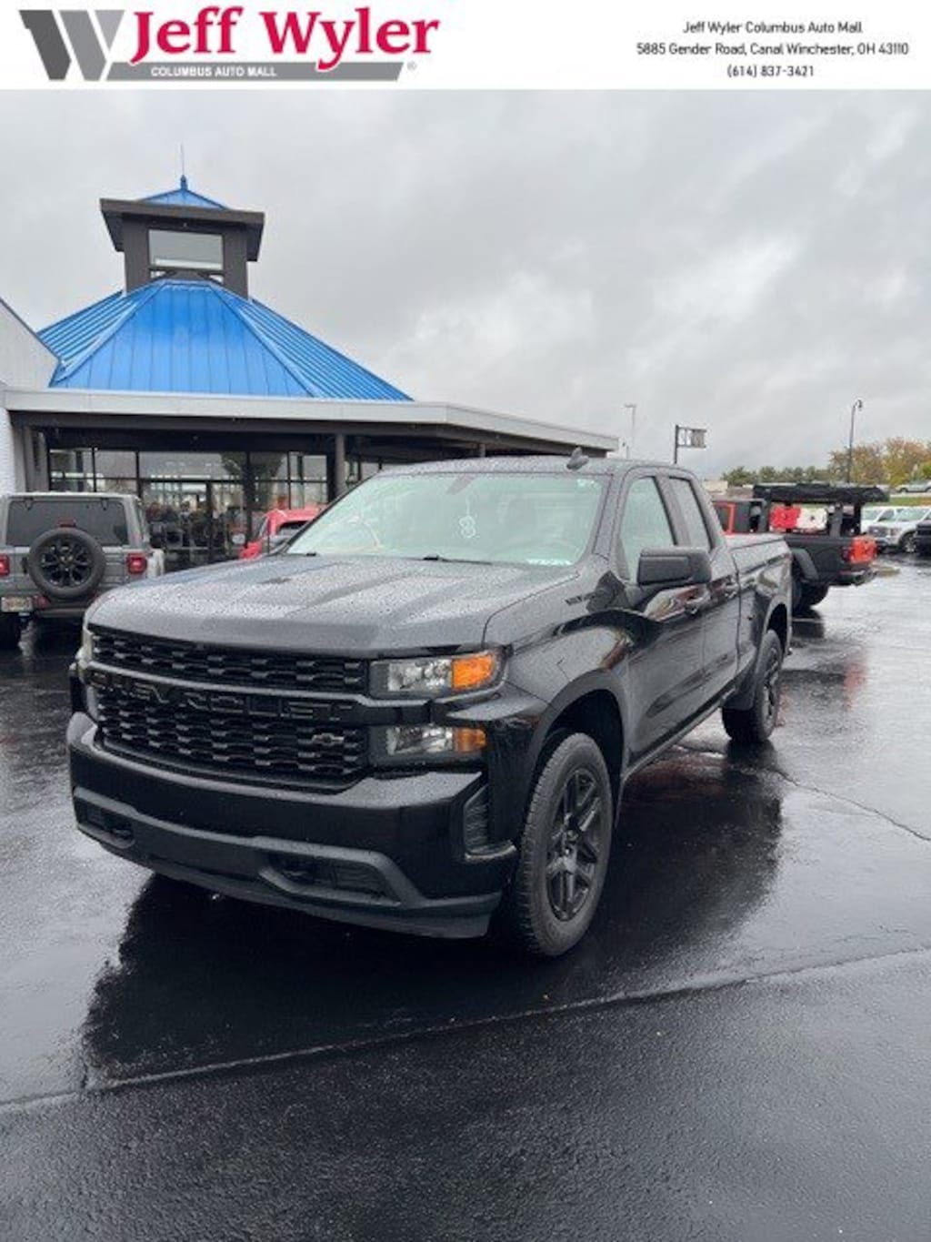 Used 2020 Chevrolet Silverado 1500 4WD Double Cab 147 Custom Truck Double Cab