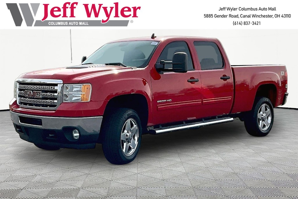 Used 2013 GMC Sierra 2500HD 4WD Crew Cab 153.7 SLE Truck Crew Cab