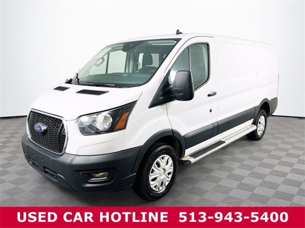 Used 2024 Ford Transit Cargo Van T-250 130 Low Rf 9070 GVWR RWD Van Low Roof Van