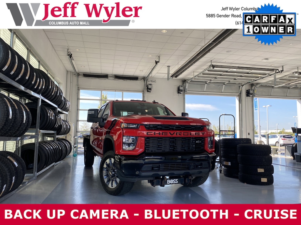 Used 2021 Chevrolet Silverado 2500HD 4WD Crew Cab 159 Custom Truck Crew Cab