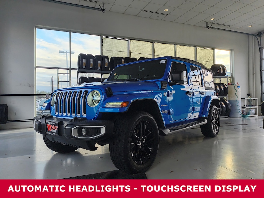 Used 2021 Jeep Wrangler 4xe Unlimited Sahara 4x4 SUV