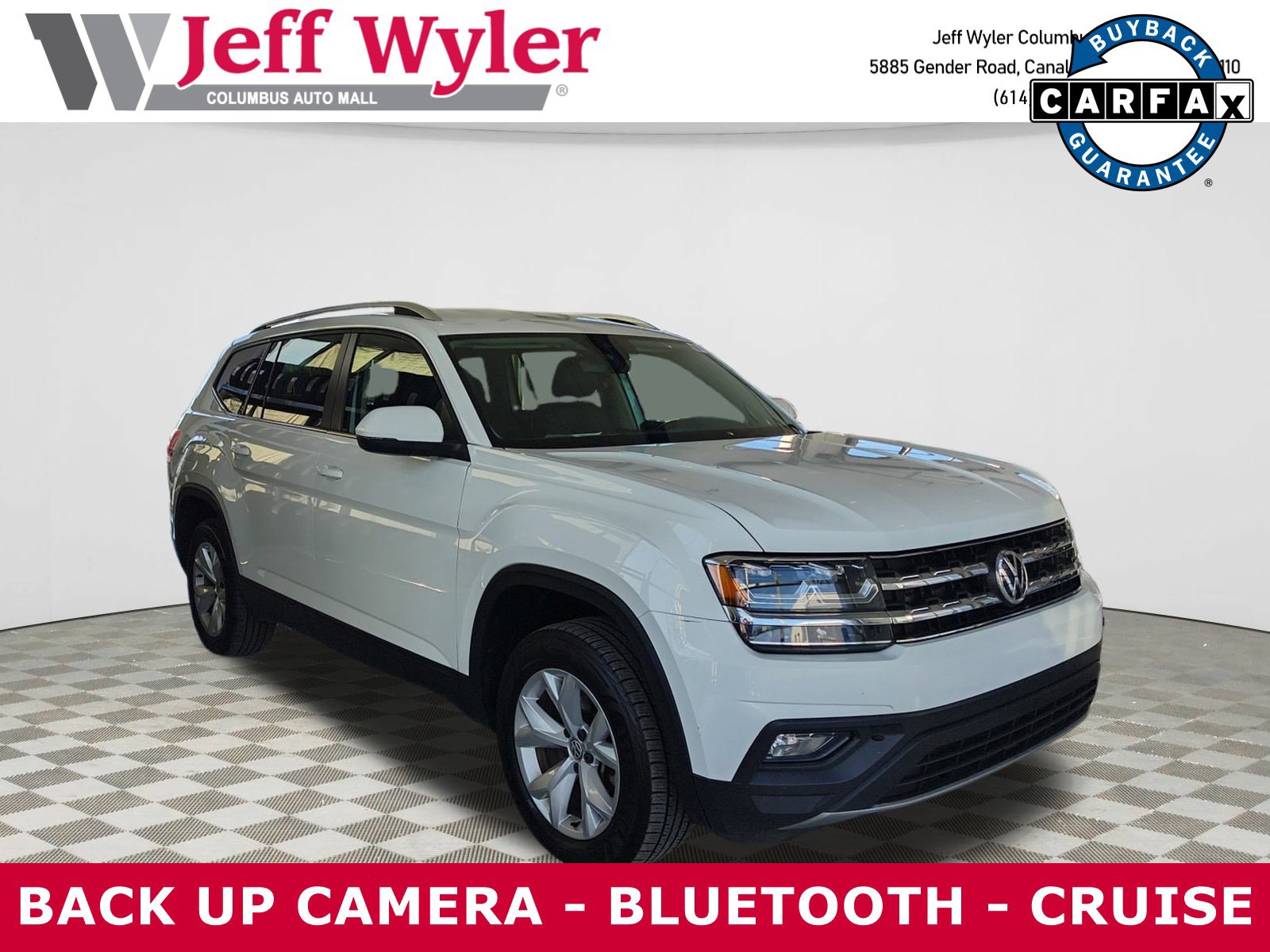 2018 Volkswagen Atlas SE w/Tech