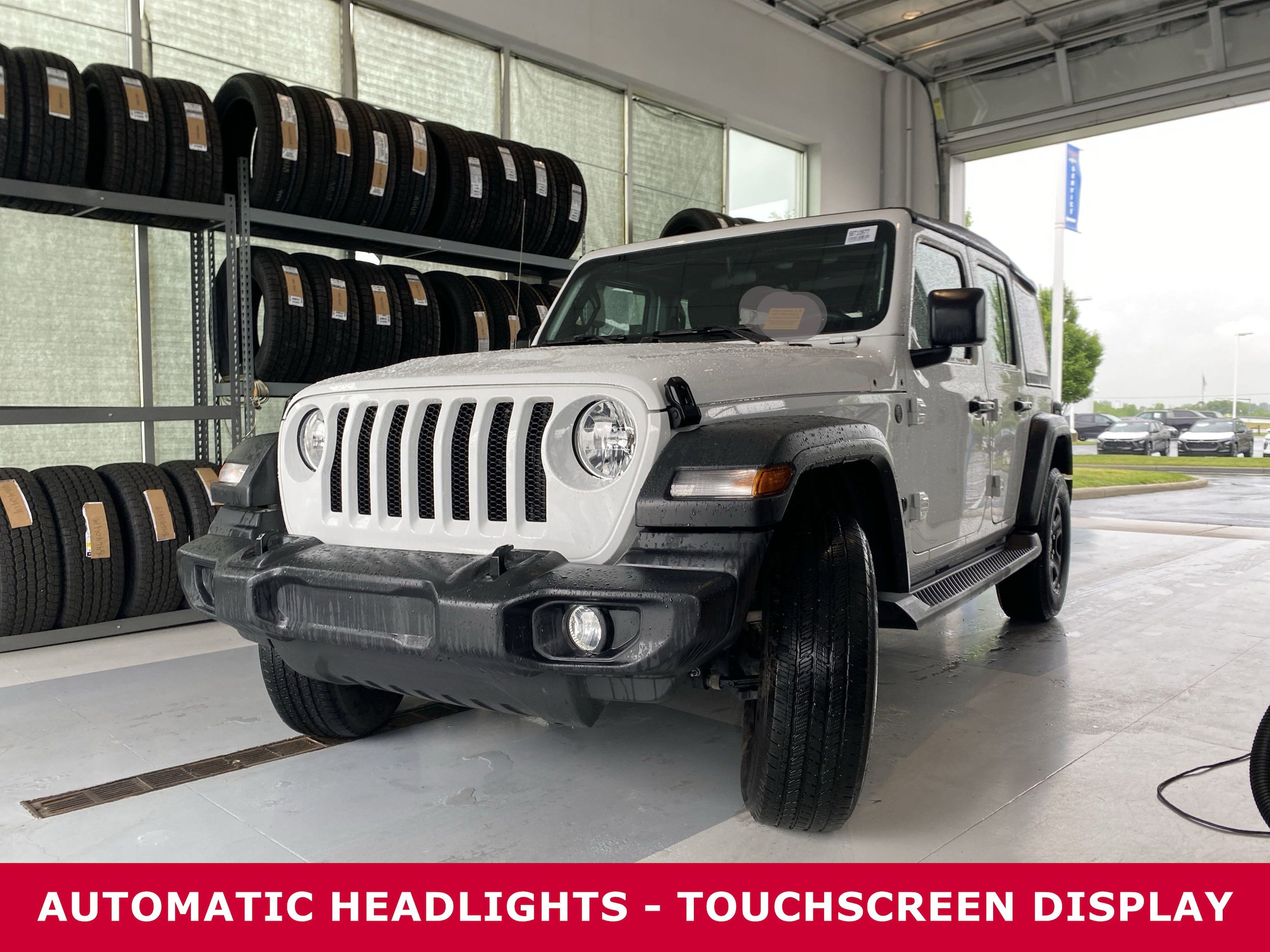 Used 2022 Jeep Wrangler Unlimited Sport with VIN 1C4HJXDG3NW227381 for sale in Canal Winchester, OH