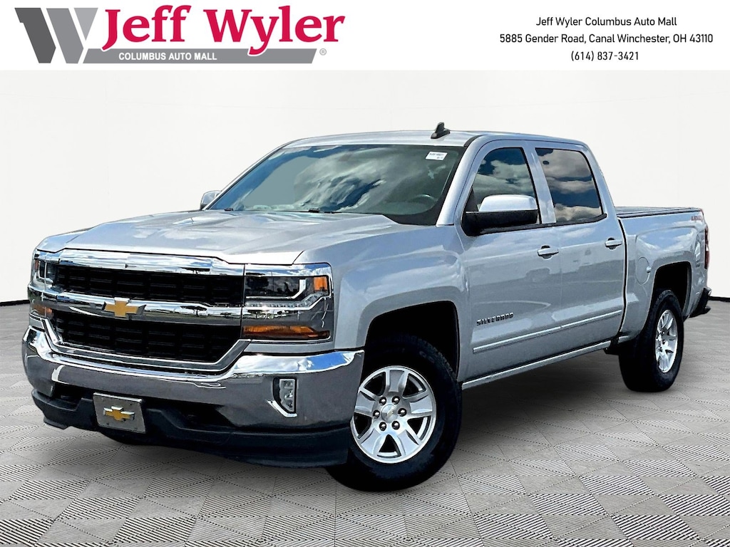 Used 2018 Chevrolet Silverado 1500 4WD Crew Cab 143.5 LT w/1LT Truck Crew Cab