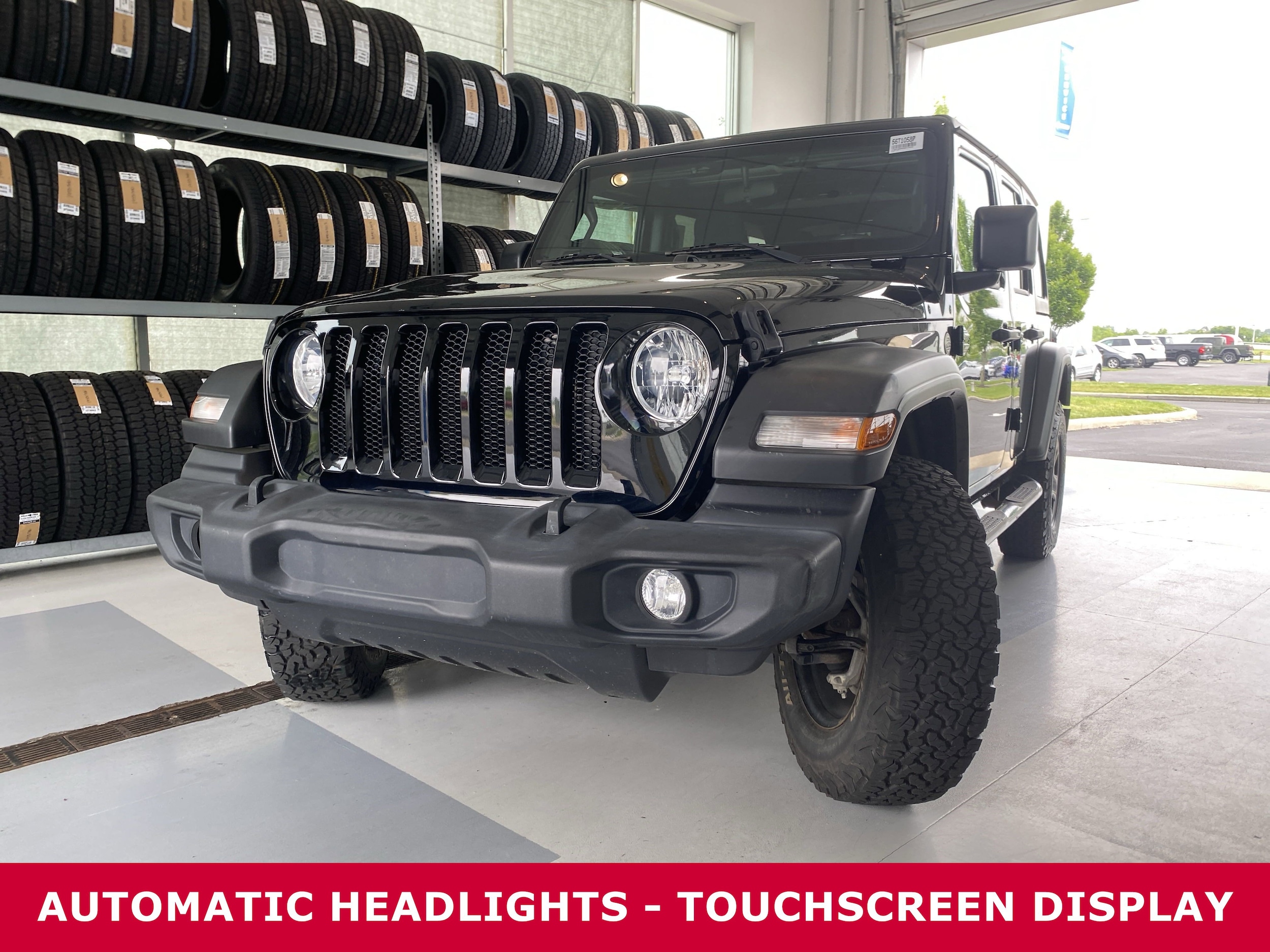 Used 2021 Jeep Wrangler Unlimited Sport with VIN 1C4HJXDN5MW518848 for sale in Canal Winchester, OH