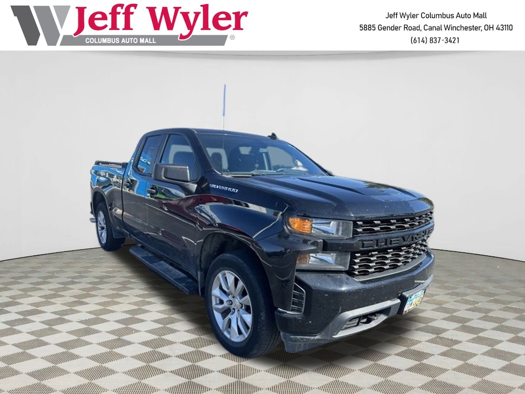 Used 2019 Chevrolet Silverado 1500 4WD Double Cab 147 Custom Truck Double Cab