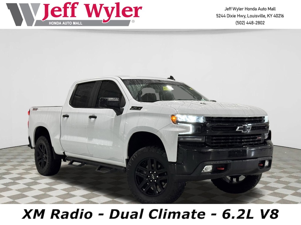 Used 2021 Chevrolet Silverado 1500 4WD Crew Cab 147 LT Trail Boss Truck Crew Cab