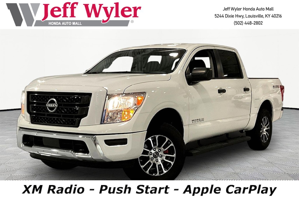 Used 2024 Nissan Titan 4x4 Crew Cab SV Truck Crew Cab