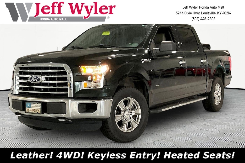 Used 2016 Ford F-150 4WD SuperCrew 145 XLT Truck SuperCrew Cab