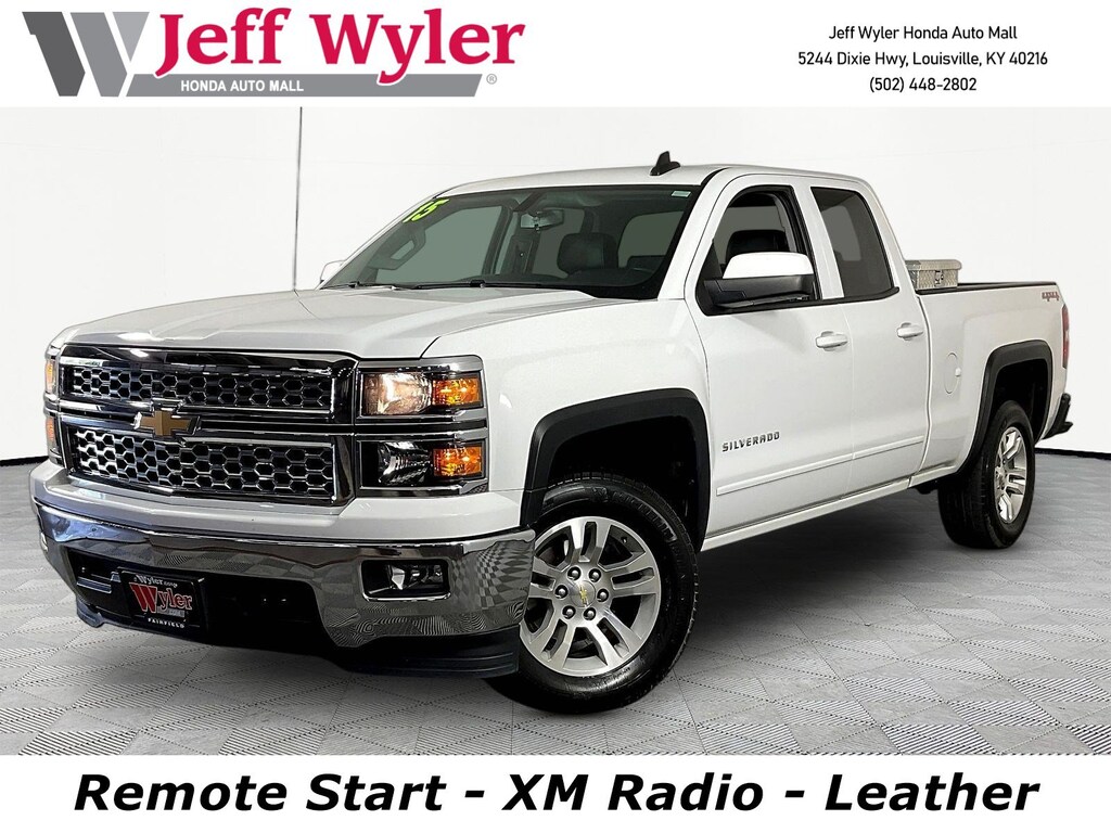 Used 2015 Chevrolet Silverado 1500 4WD Double Cab 143.5 LT w/1LT Truck Double Cab