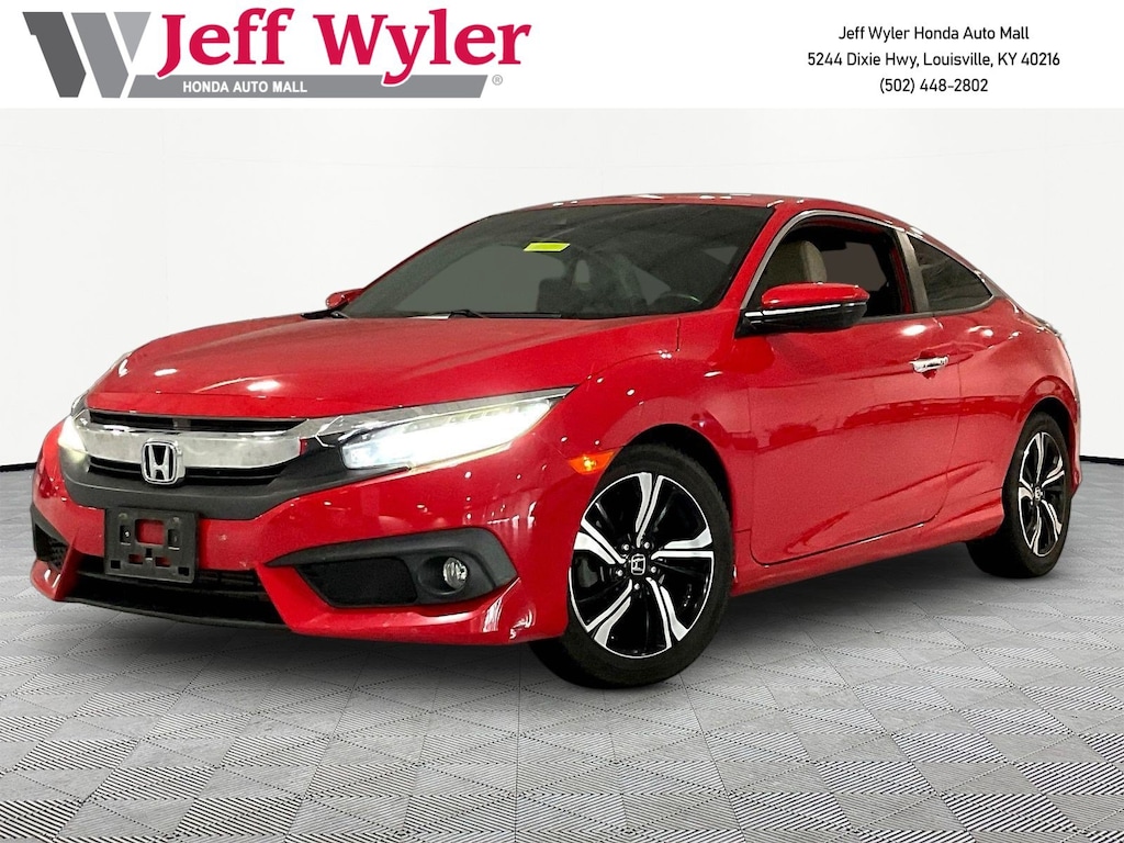 Used 2017 Honda Civic Coupe Touring CVT Coupe