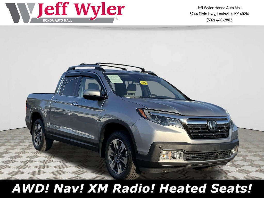 Certified 2017 Honda Ridgeline RTL-E 4x4 Crew Cab 5.3 Bed Truck Crew Cab