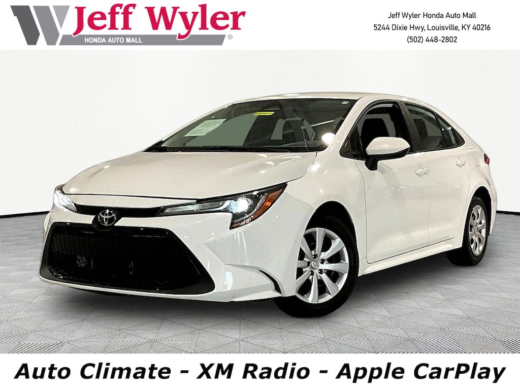Used 2023 Toyota Corolla LE CVT Sedan