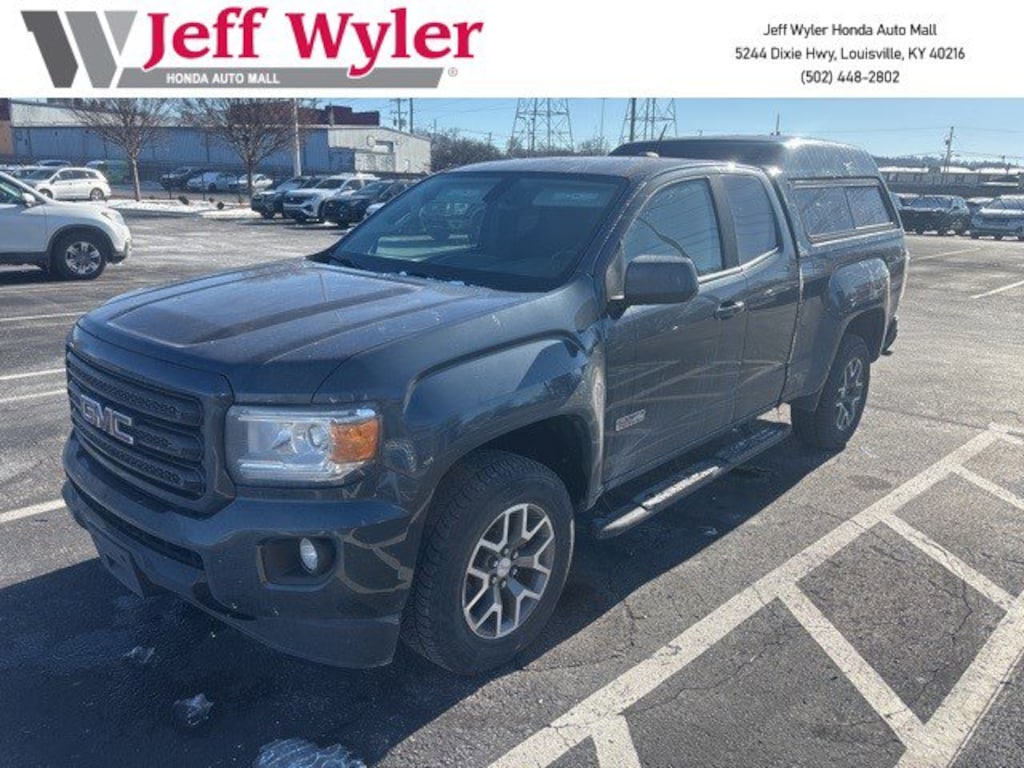 Used 2019 GMC Canyon 4WD Ext Cab 128.3 All Terrain w/Leather Truck Extended Cab