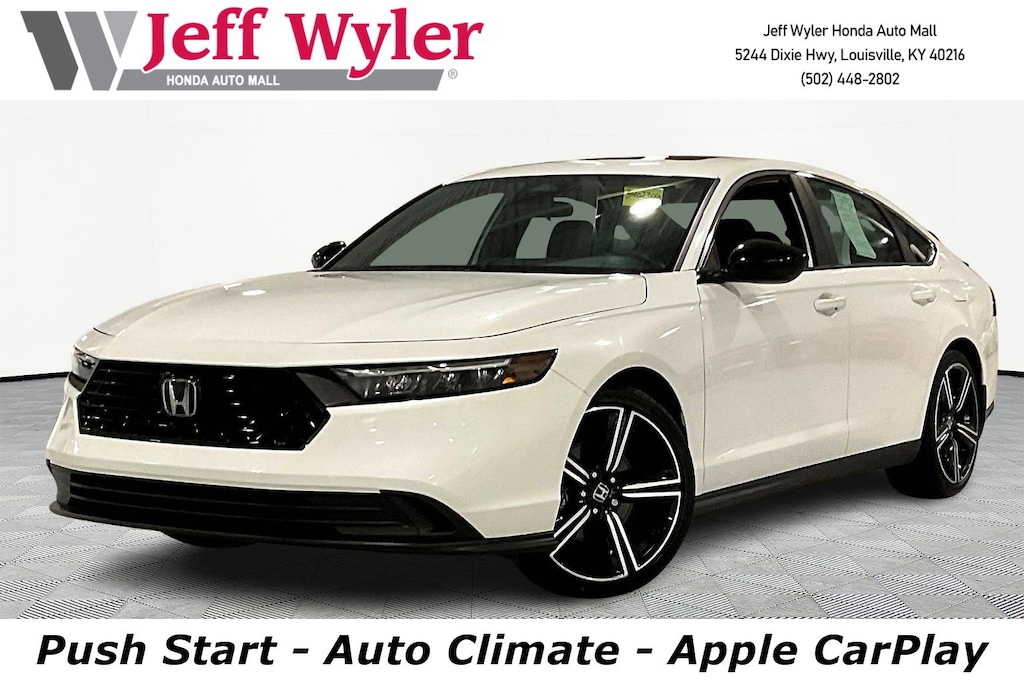 Used 2023 Honda Accord Hybrid Sedan
