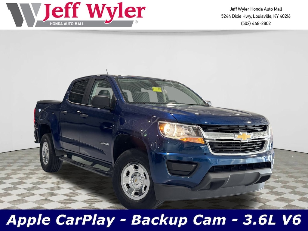 Used 2019 Chevrolet Colorado 2WD Crew Cab 128.3 Work Truck Truck Crew Cab