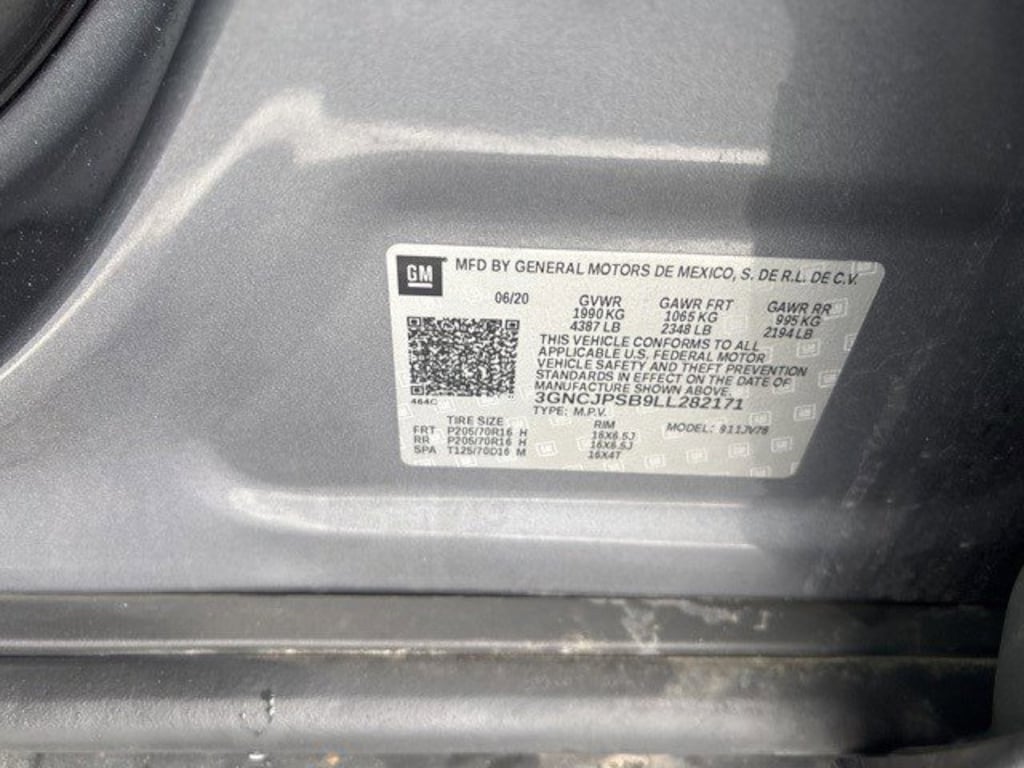 Used 2020 Chevrolet Trax AWD 4dr LT SUV