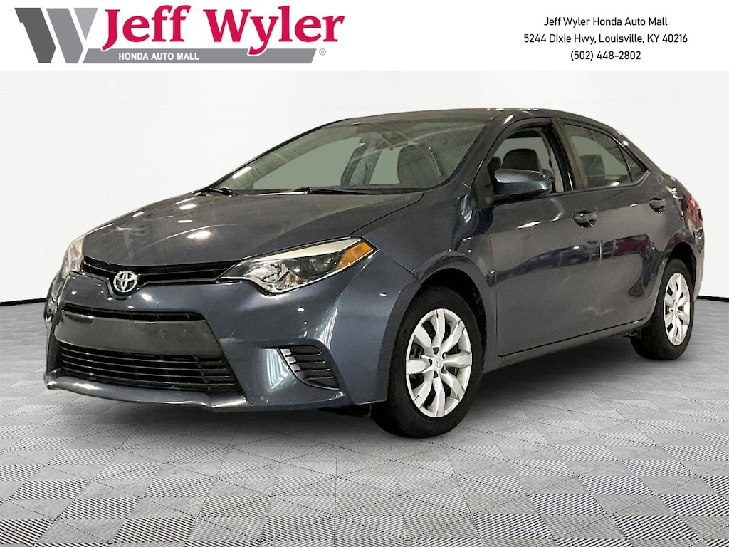 Used 2016 Toyota Corolla 4dr Sdn CVT LE Sedan