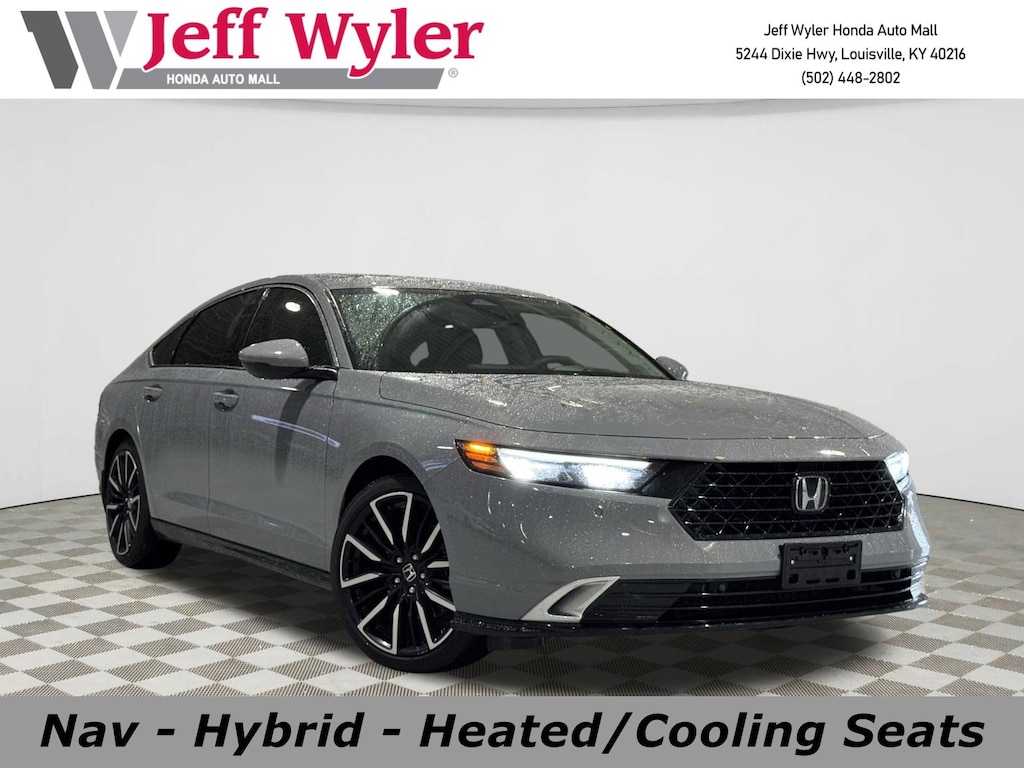 Used 2025 Honda Accord Hybrid Touring Sedan Sedan