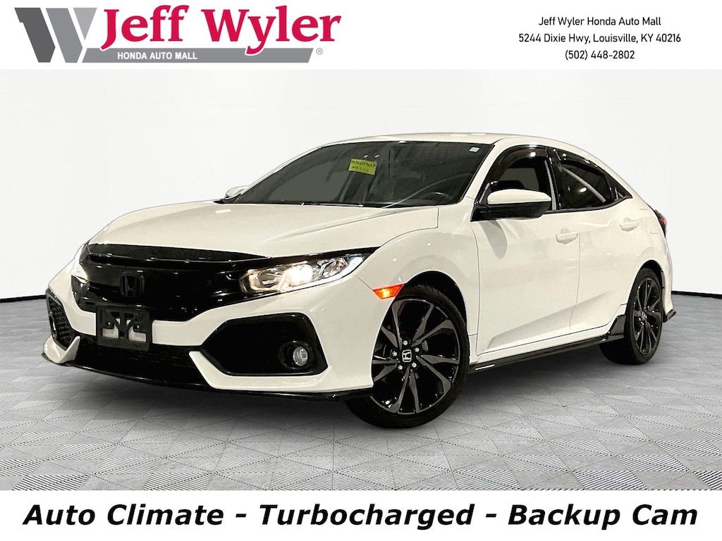 Used 2018 Honda Civic Hatchback Sport Manual Hatchback