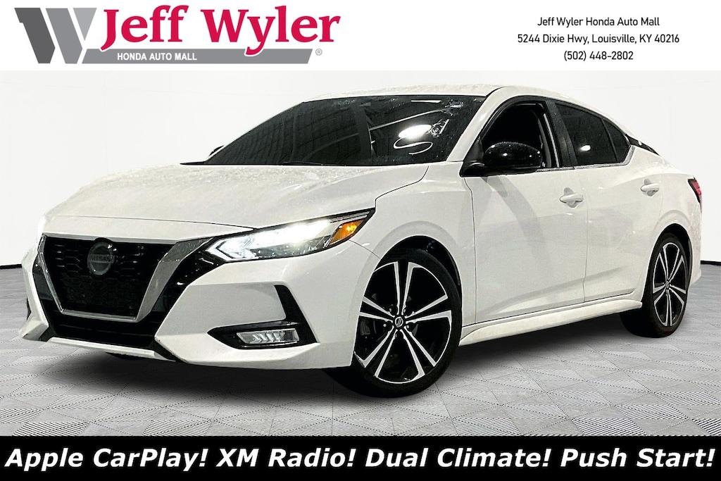 Used 2021 Nissan Sentra SR CVT Sedan