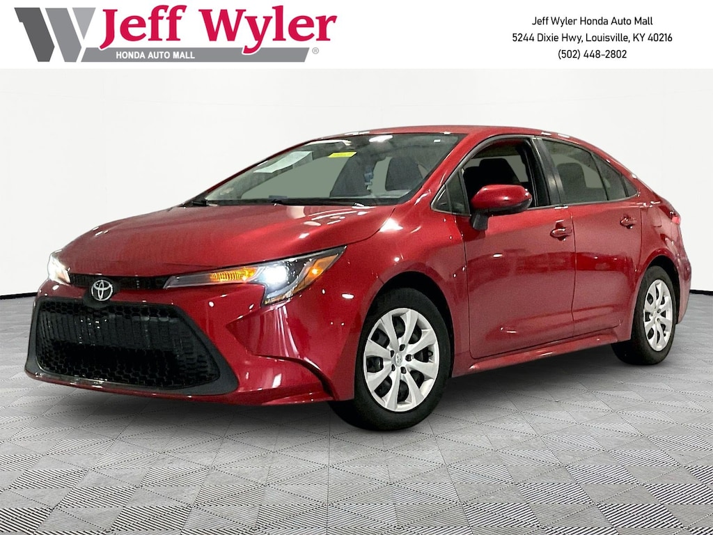 Used 2021 Toyota Corolla LE CVT Sedan