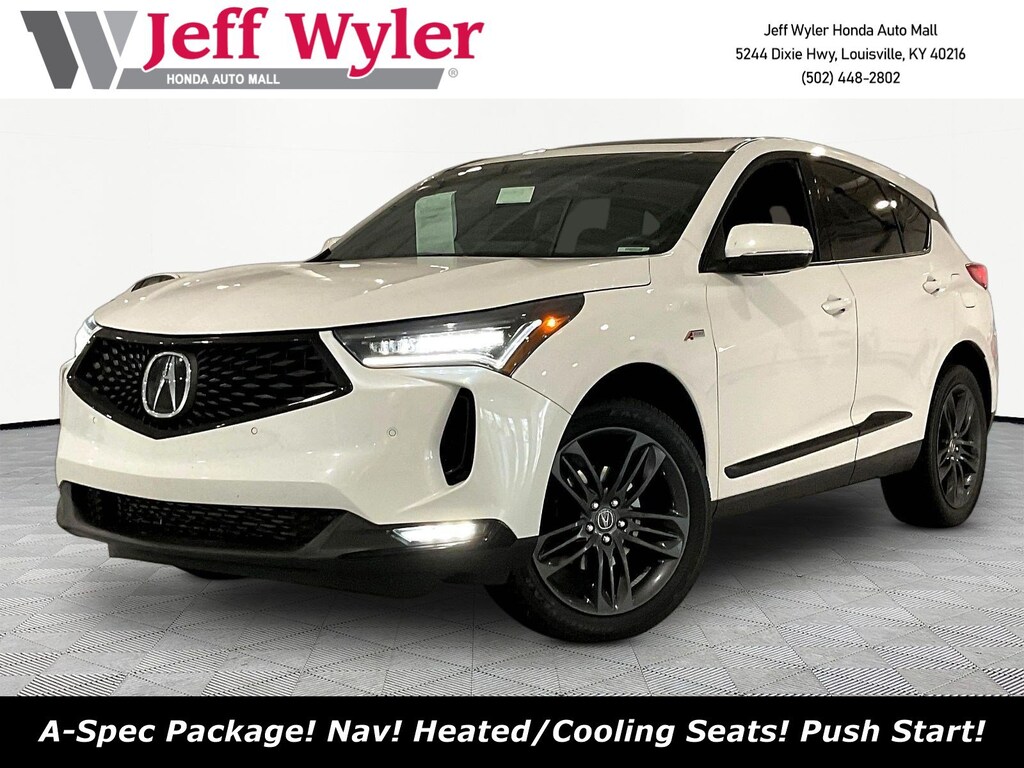 Used 2023 Acura RDX SH-AWD w/A-Spec Package SUV