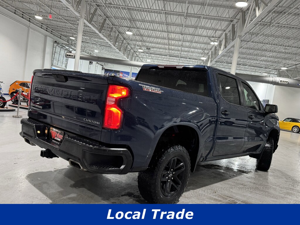 Used 2020 Chevrolet Silverado 1500 4WD Crew Cab 147 Custom Trail Boss Truck Crew Cab