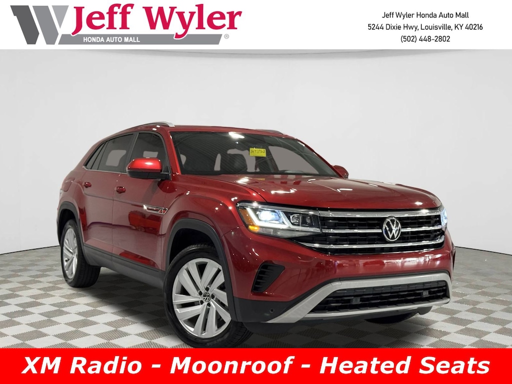 Used 2021 Volkswagen Atlas Cross Sport 3.6L V6 SE w/Technology FWD SUV