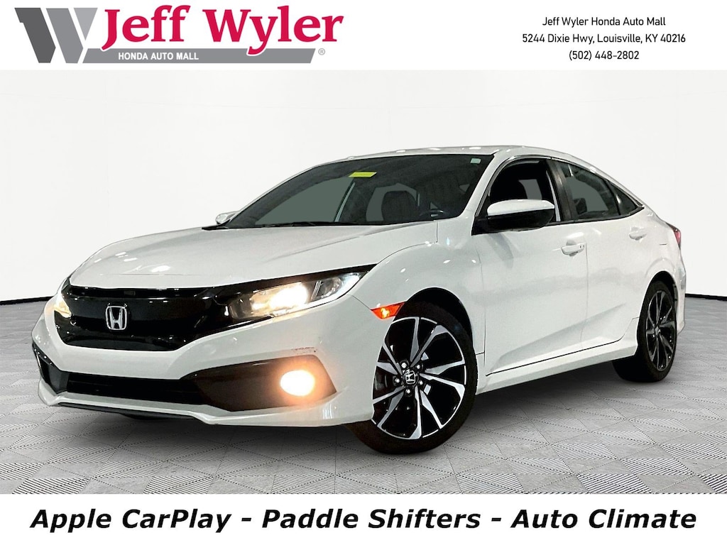 Used 2020 Honda Civic Sedan Sport CVT Sedan