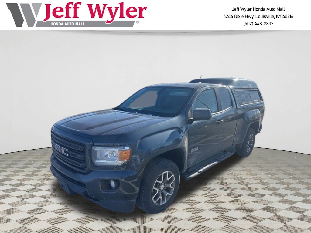 Used 2019 GMC Canyon 4WD Ext Cab 128.3 All Terrain w/Leather Truck Extended Cab