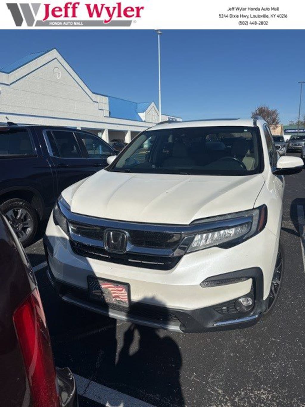 Used 2019 Honda Pilot Touring 8-Passenger AWD SUV
