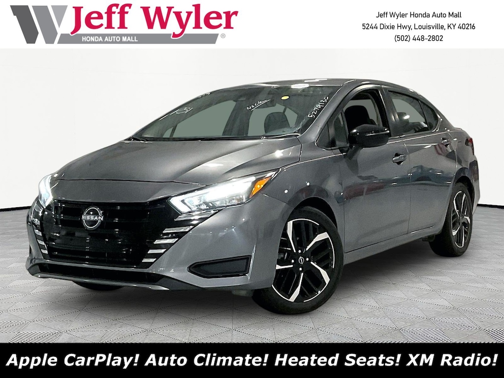 Used 2024 Nissan Versa SR CVT Sedan