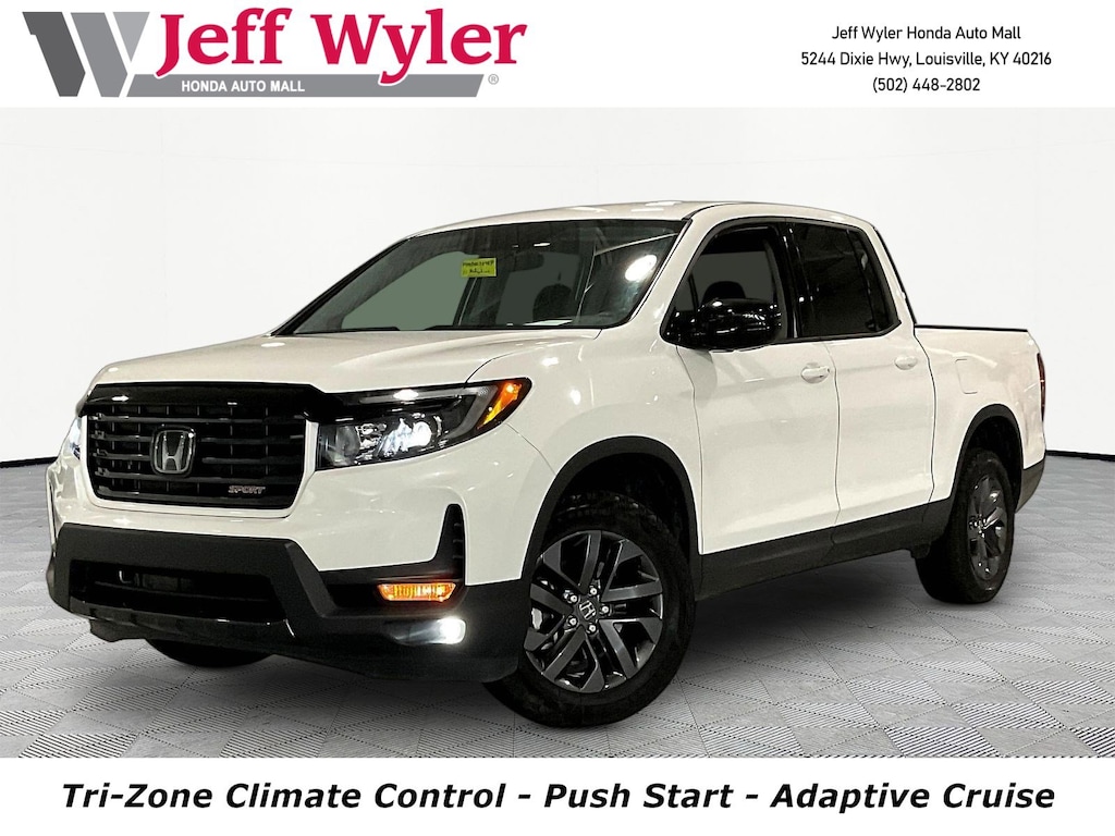 Used 2021 Honda Ridgeline Sport AWD Truck Crew Cab