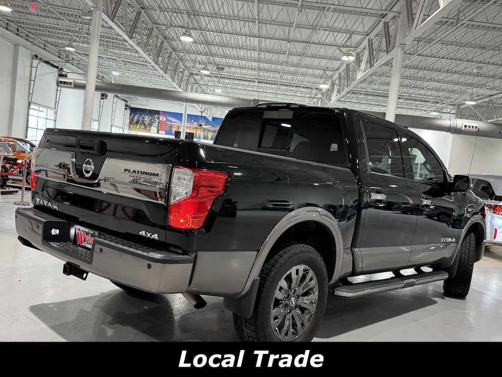 Used 2017 Nissan Titan 4x4 Crew Cab Platinum Reserve Truck Crew Cab