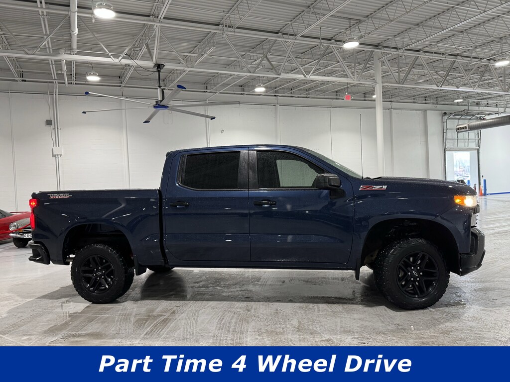 Used 2020 Chevrolet Silverado 1500 4WD Crew Cab 147 Custom Trail Boss Truck Crew Cab
