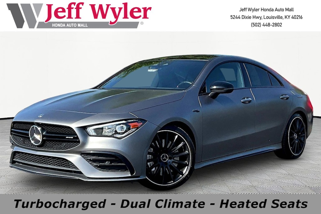 Used 2022 Mercedes-Benz CLA AMG CLA 35 4MATIC Coupe Sedan