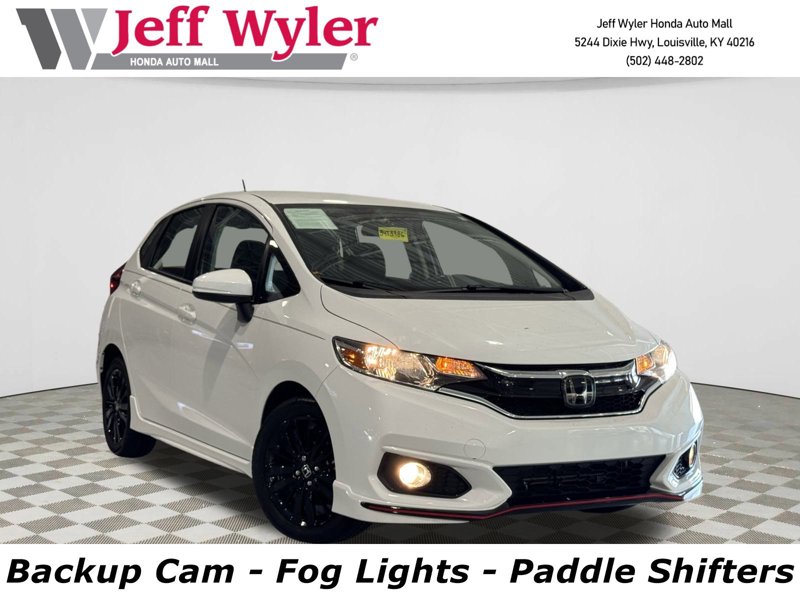 2018 Honda Fit Sport CVT w/Honda Sensing