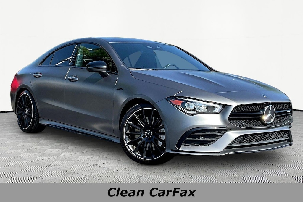 Used 2022 Mercedes-Benz CLA AMG CLA 35 4MATIC Coupe Sedan