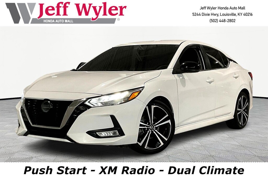 Used 2021 Nissan Sentra SR CVT Sedan
