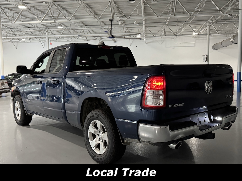 Used 2021 Ram 1500 Big Horn 4x4 Quad Cab 64 Box Truck Quad Cab